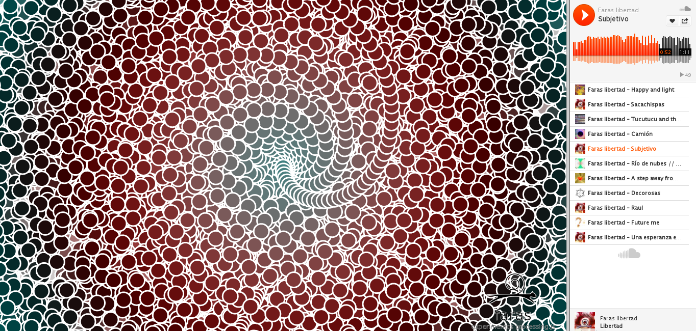 Faras libertad, 20 minutos audiovisuales